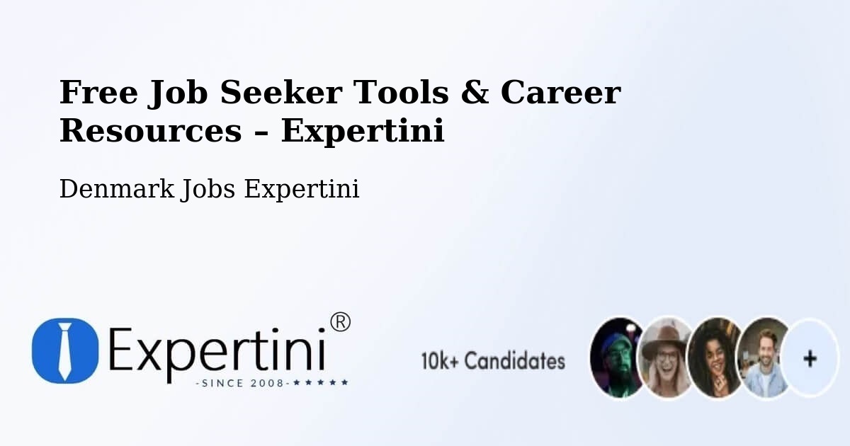 Free Job Seeker Tools & Career Resources – Slagelse Kommune - Slagelse Kommune, Denmark Jobs Expertini