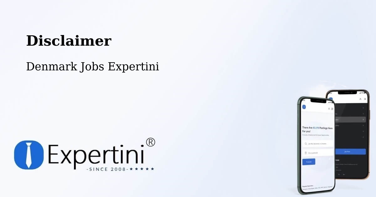 Disclaimer – Slagelse Kommune - Denmark Jobs Expertini